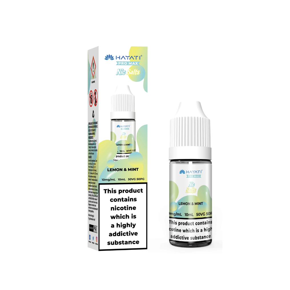 Lemon Mint Nic Salt E-Liquid by Hayati  10ml