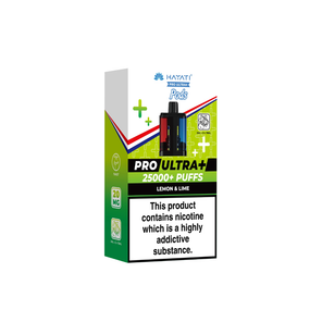 Lemon and Lime hayati pro ultra plus 25000 prefilled pods