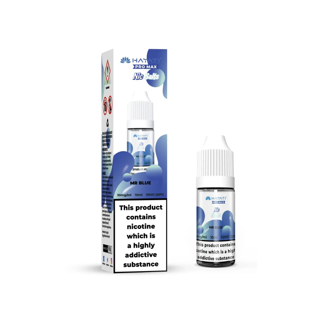 Mr Blue Nic Salt E-Liquid by Hayati  10ml