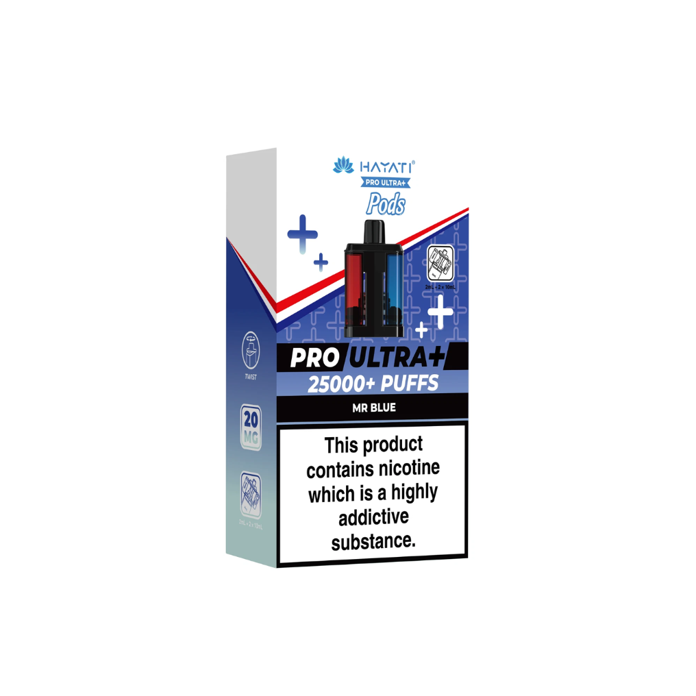 hayati pro max plus pods 25000 Hayati Pro Ultra Plus 25K Puffs Vape Kit Dual Tanks & USB-C – Vape Outlet  Online