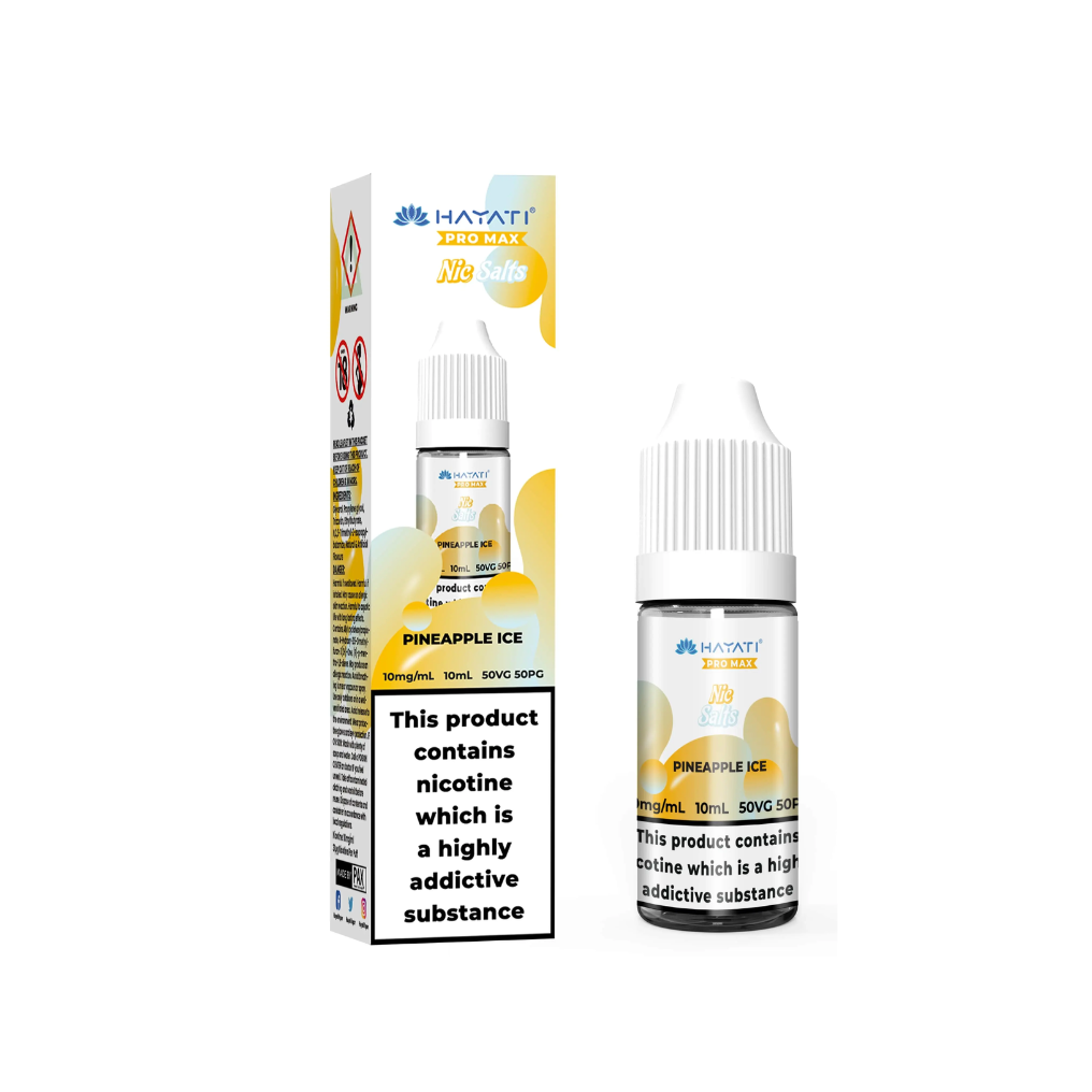 Pineapple Ice Nic Salt E-Liquid by Hayati  10ml