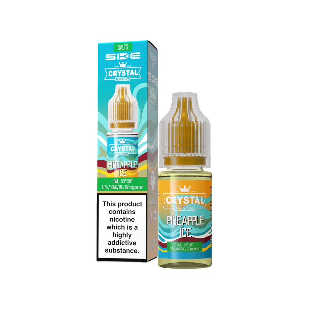 Pineapple Ice Nic Salt E-Liquid by SKE Crystal Original 10ml