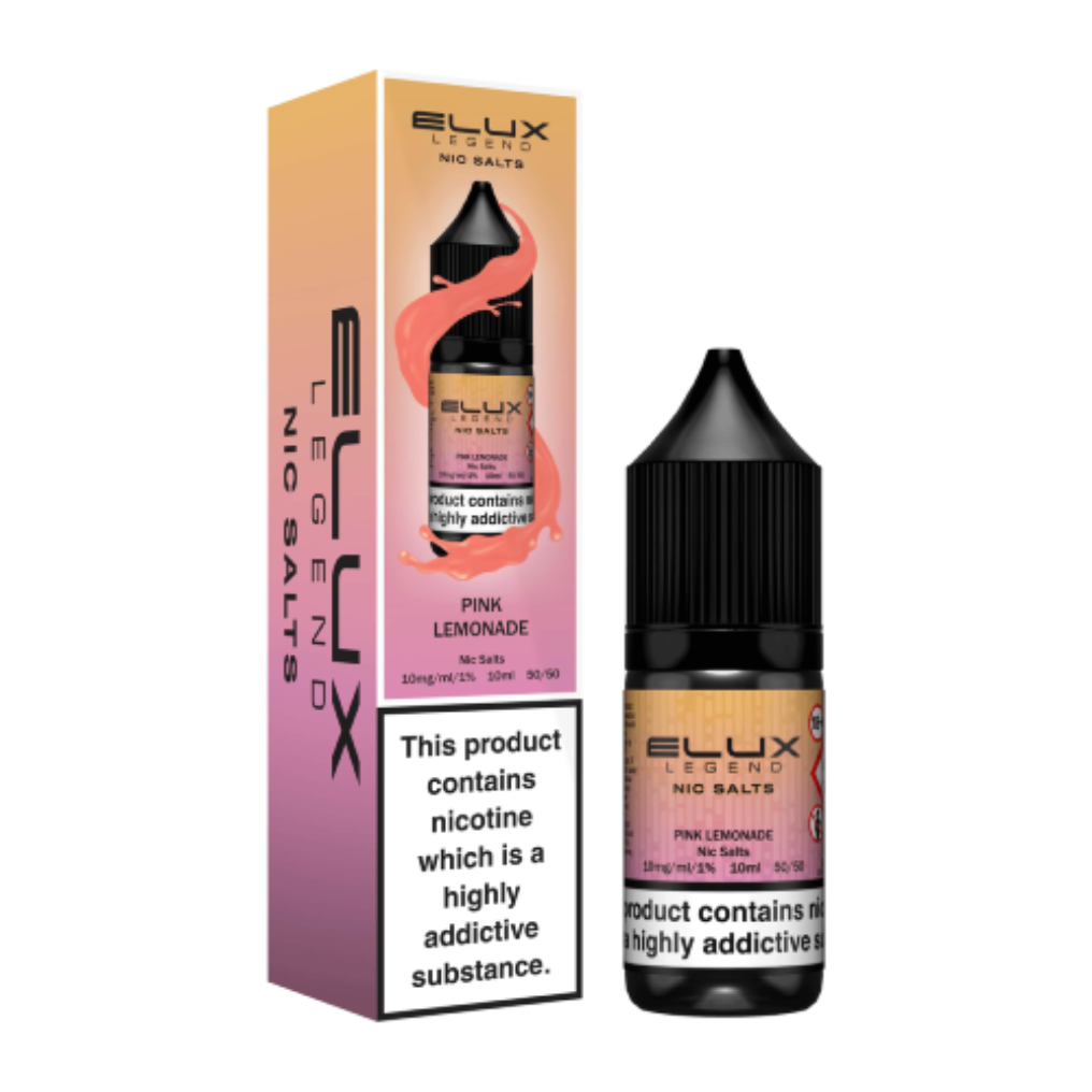 Pink Lemonade Nic Salt E-Liquid by Elux  10ml