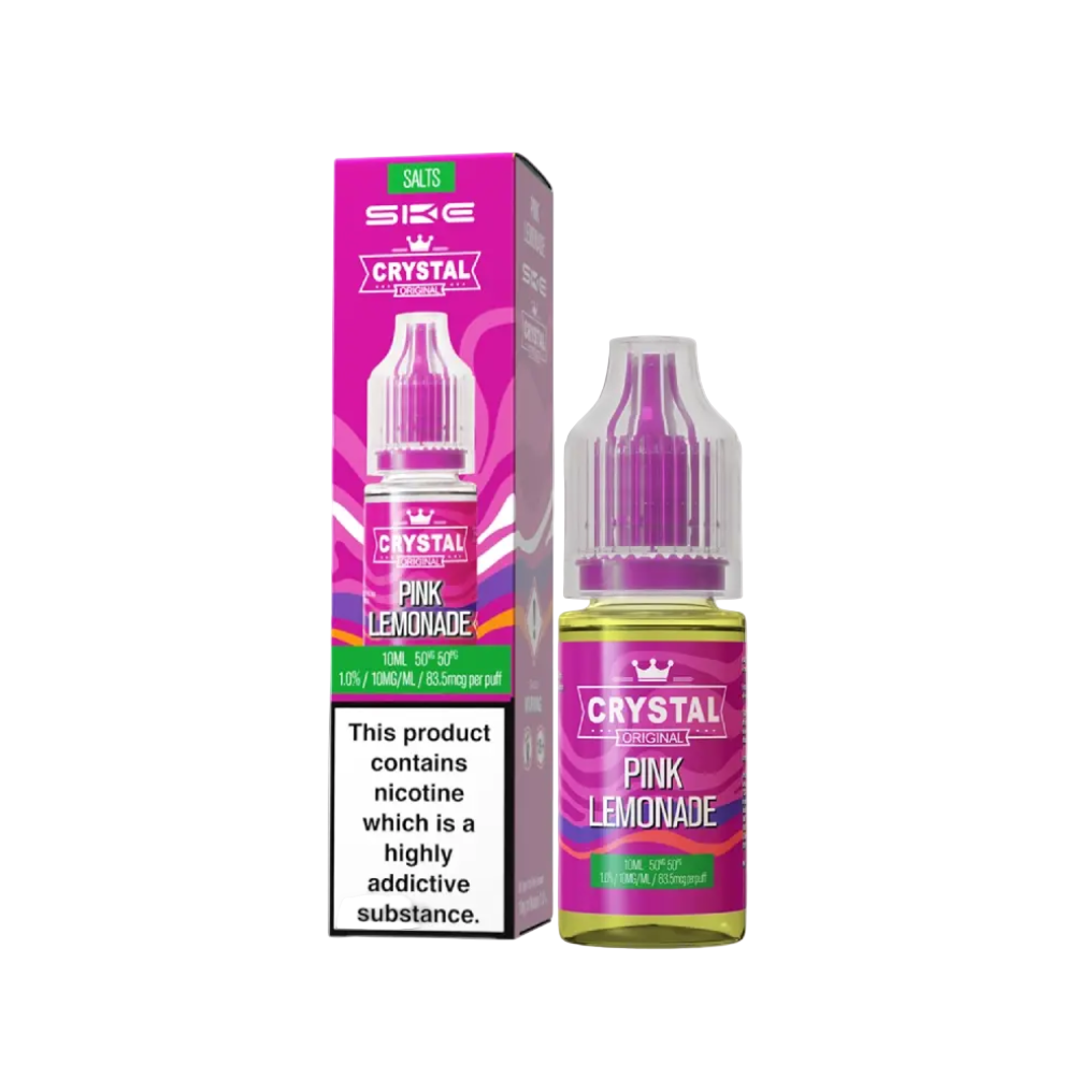 Pink Lemonade Nic Salt E-Liquid by SKE Crystal Original 10ml