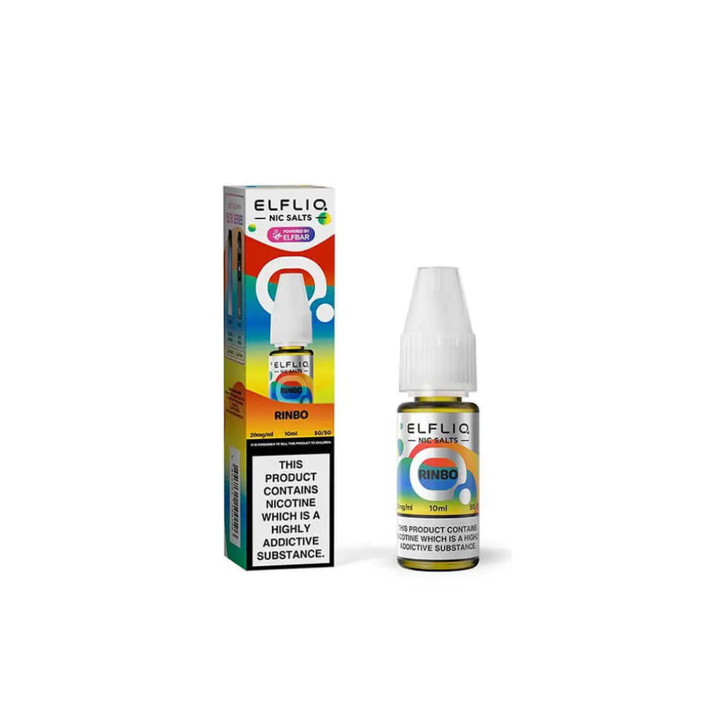 Elf Bar Elfliq Rinbo Nic Salt E-Liquid 10ml bottle