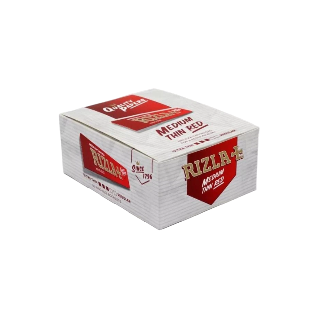 Red King Size Cigarette Rolling Papers By Rizla