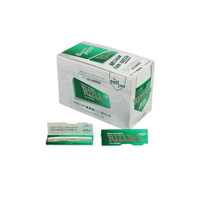 Rizla Green Cigarette Smoking Rolling Papers - Regular Size