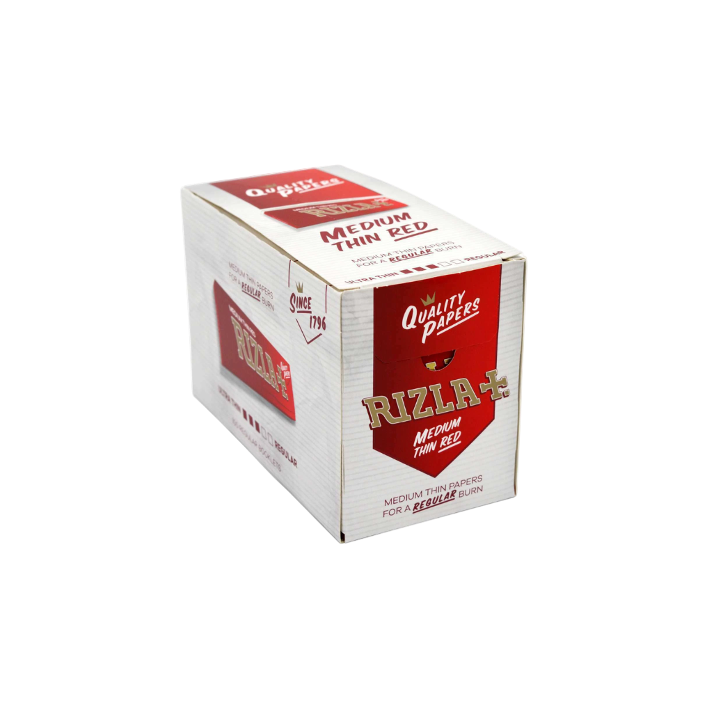 Rizla Red Cigarette Smoking Rolling Papers - Regular Size