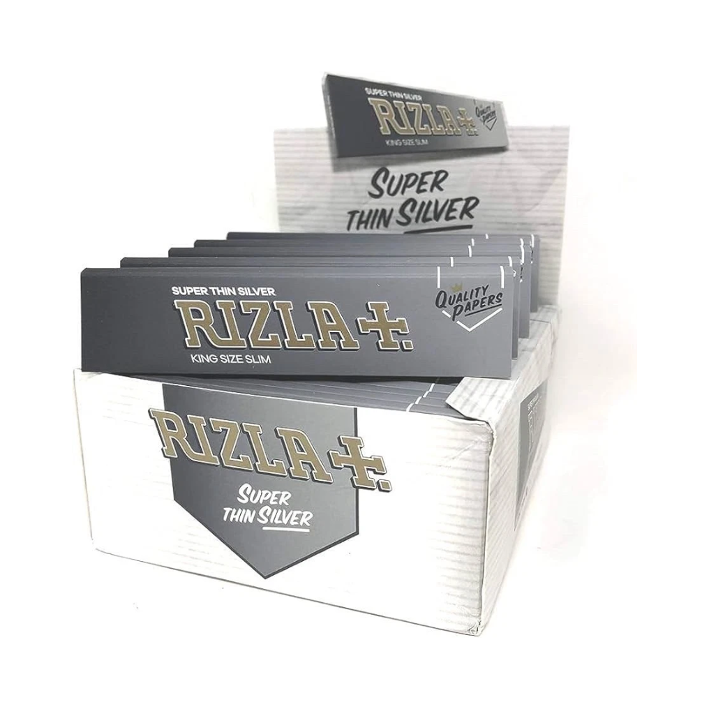 Silver Slim King Size Roll Paper For Cigarettes By Rizla