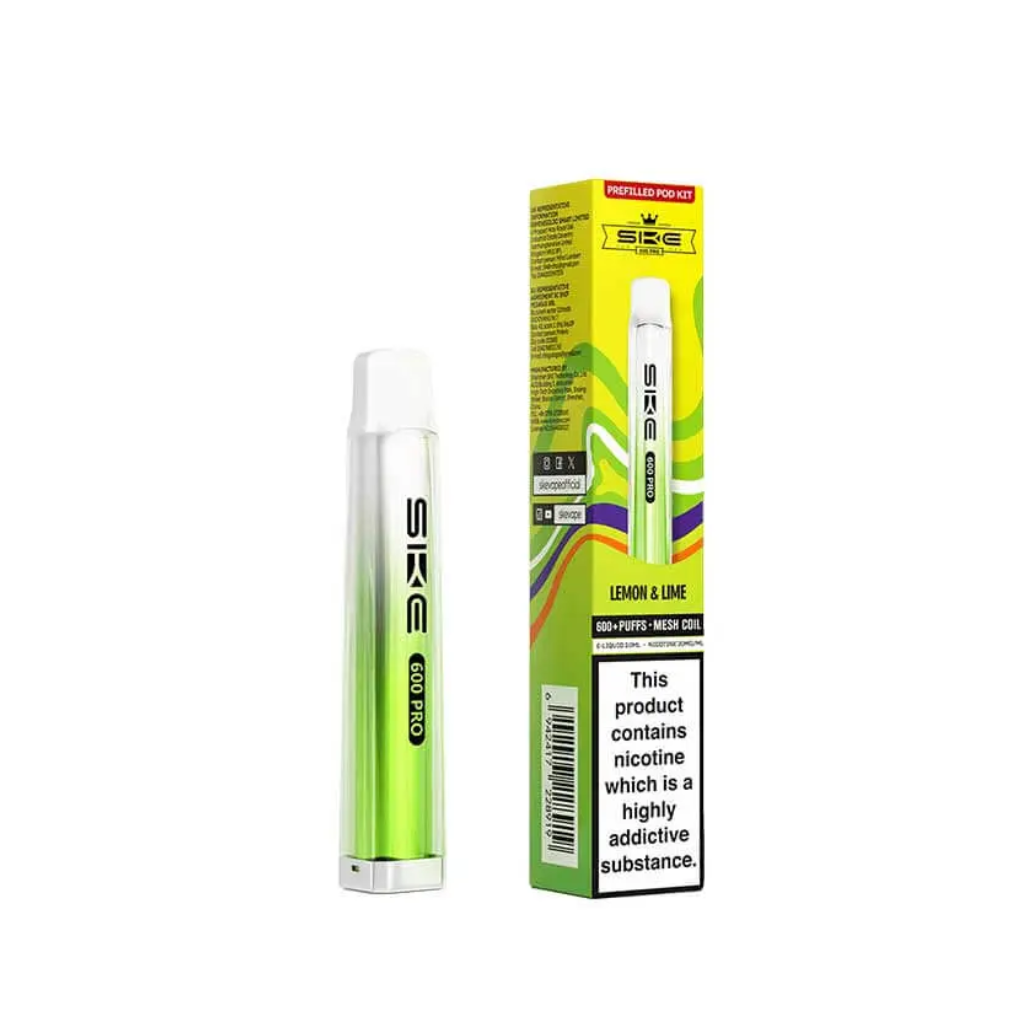 SKE Crystal Bar 600 Pro Prefilled Pod Kit |All Flavours| UK