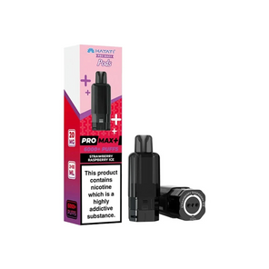 Hayati Pro Max Plus 6000 Strawberry Raspberry Ice puffs pod kit UK
