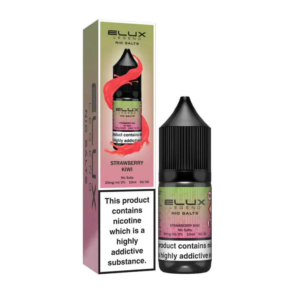 Strawberry Kiwi Nic Salt E-Liquid by Elux 10ml