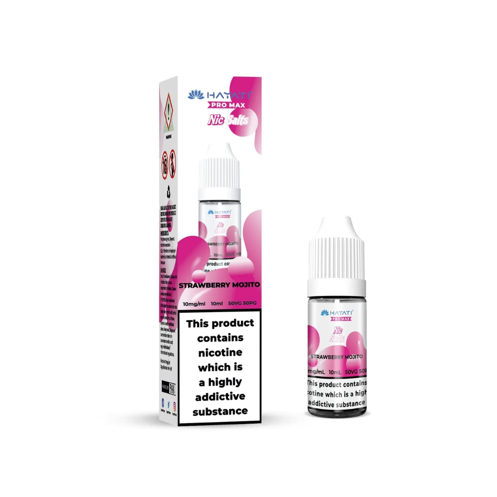 Strawberry Mojito Nic Salt E-liquid by Hayati  10ml