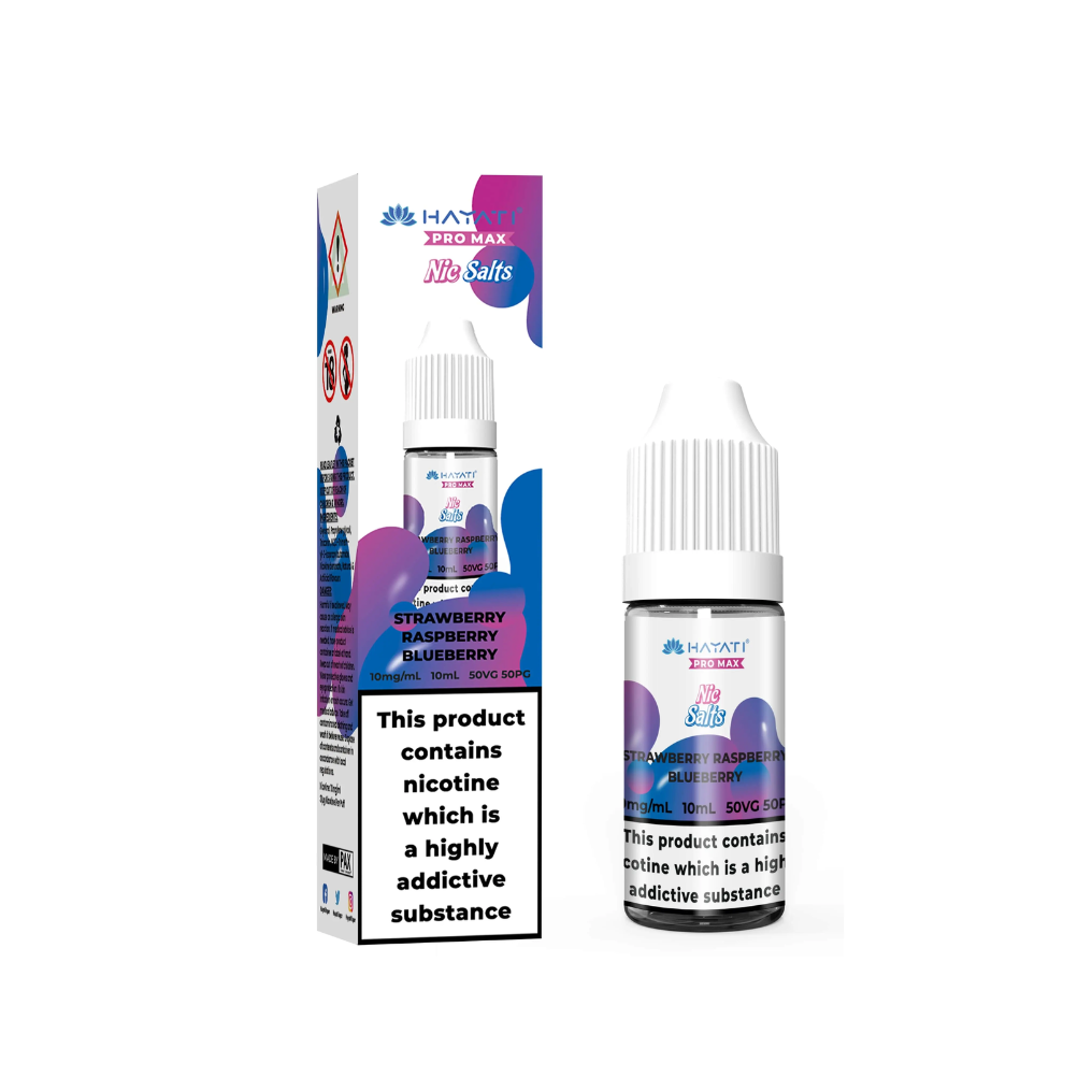 Strawberry Raspberry Blueberry Nic Salt E-Liquid by Hayati  10ml