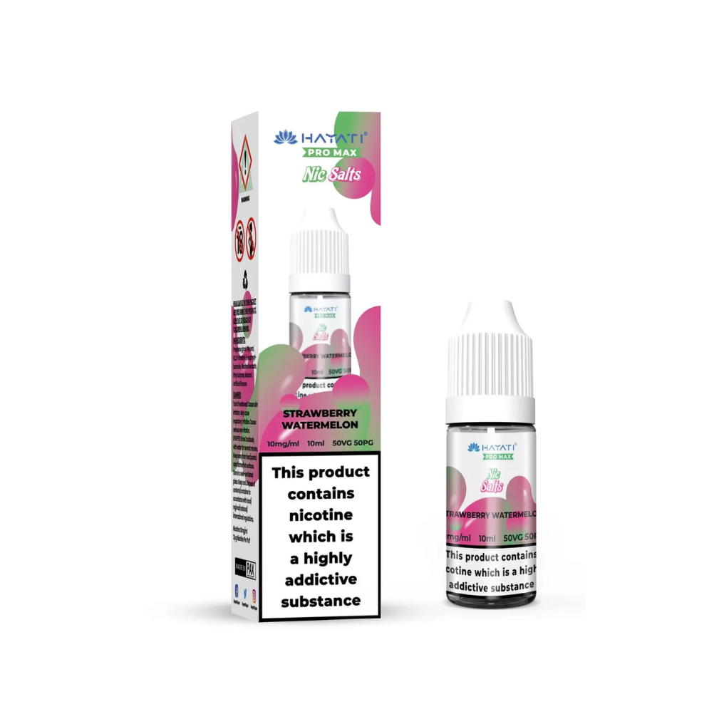 Strawberry Watermelon Nic Salt E-Liquid by Hayati 10ml