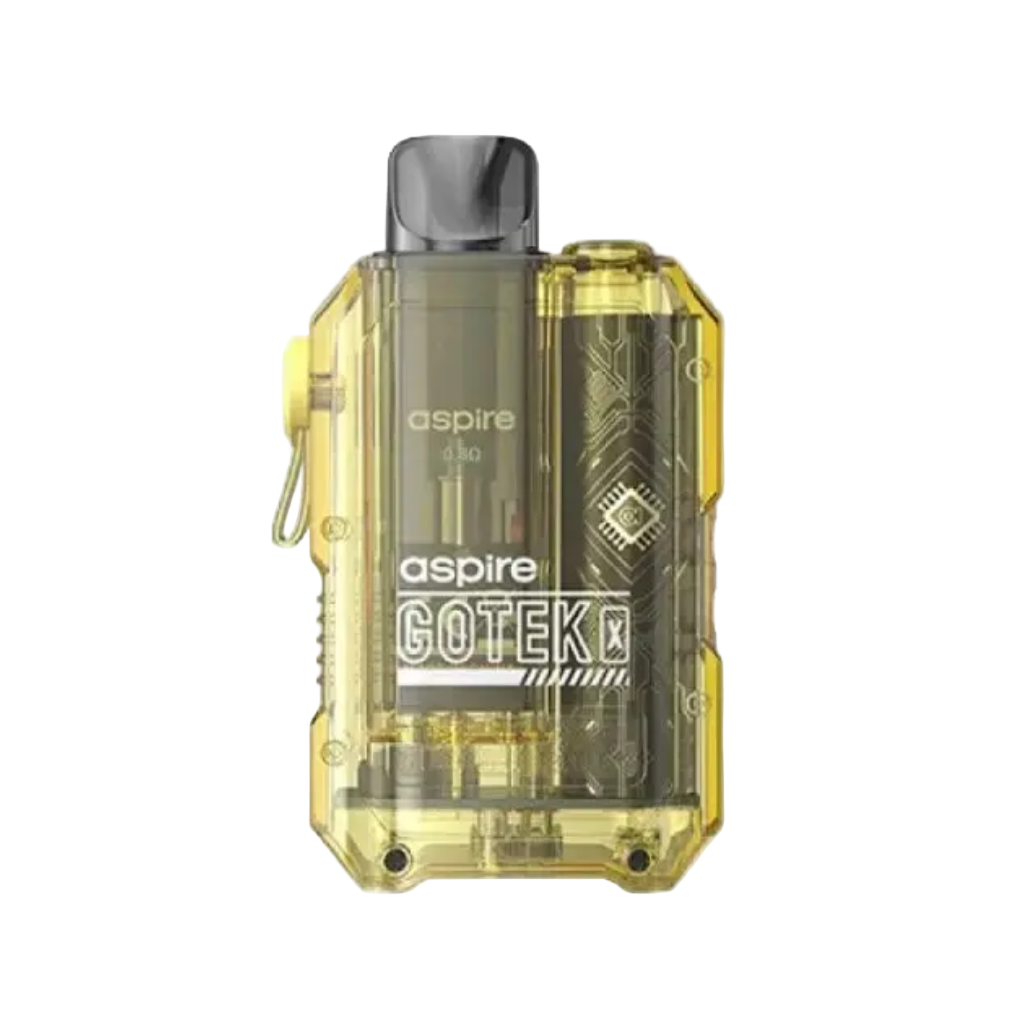 ASPIRE GOTEK X Vape Pod Kit - Translucent Yellow