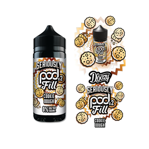 Seriously Pod Fill 2 Cookie Dough E-liquid Shortfill