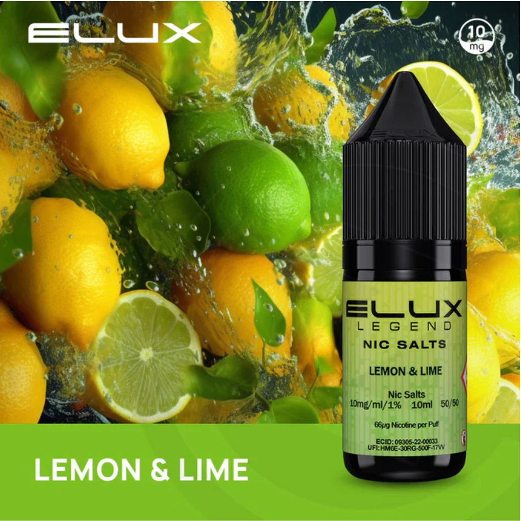 Lemon and Lime elux nic salt