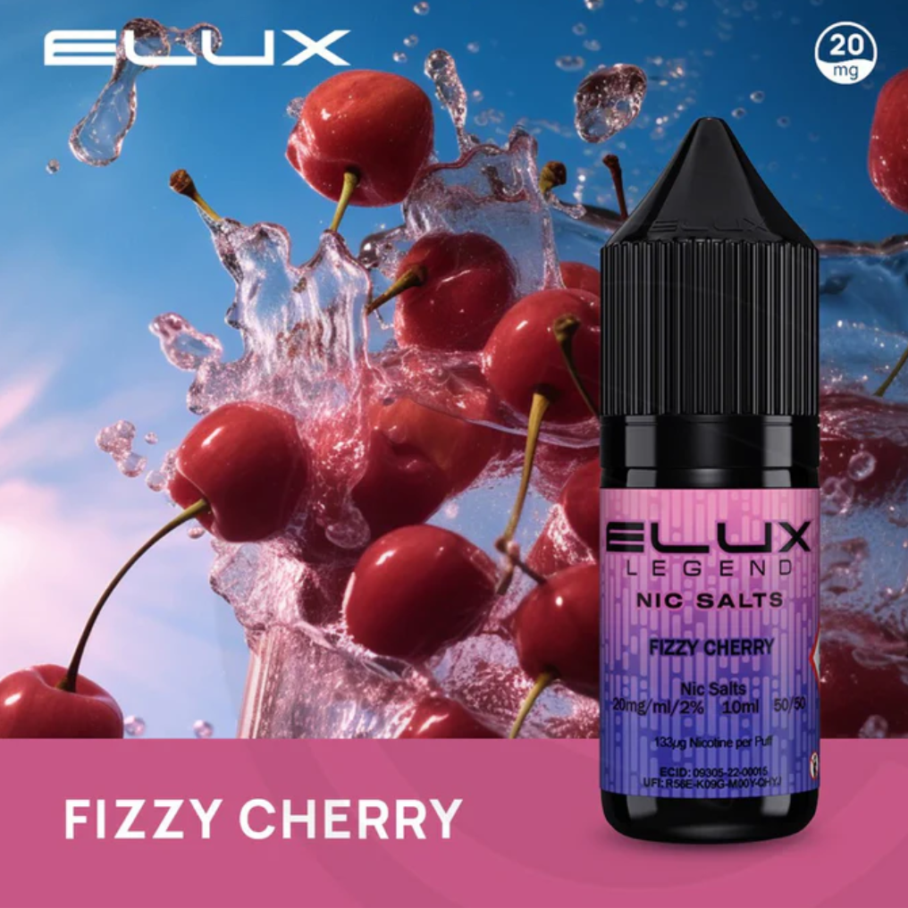 Fizzy Cherry Elux nic salt