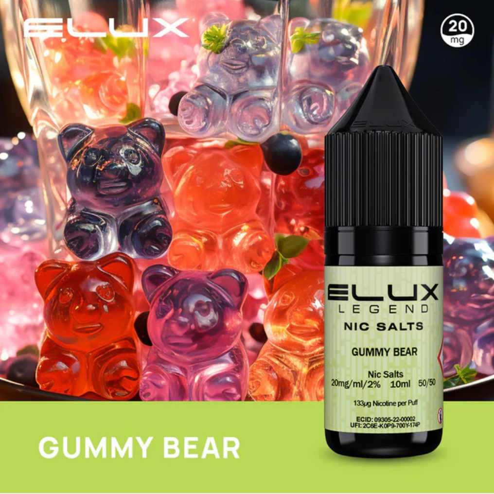 Gummy Bear elux nic salt
