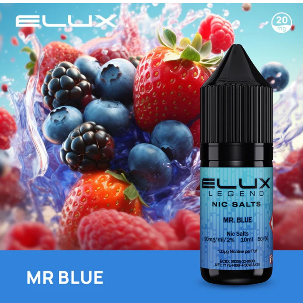 Mr Blue Elux Nic Salt