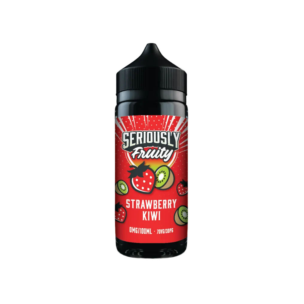 Seriously Fruity Strawberry Kiwi E-liquid 100ml Shortfill