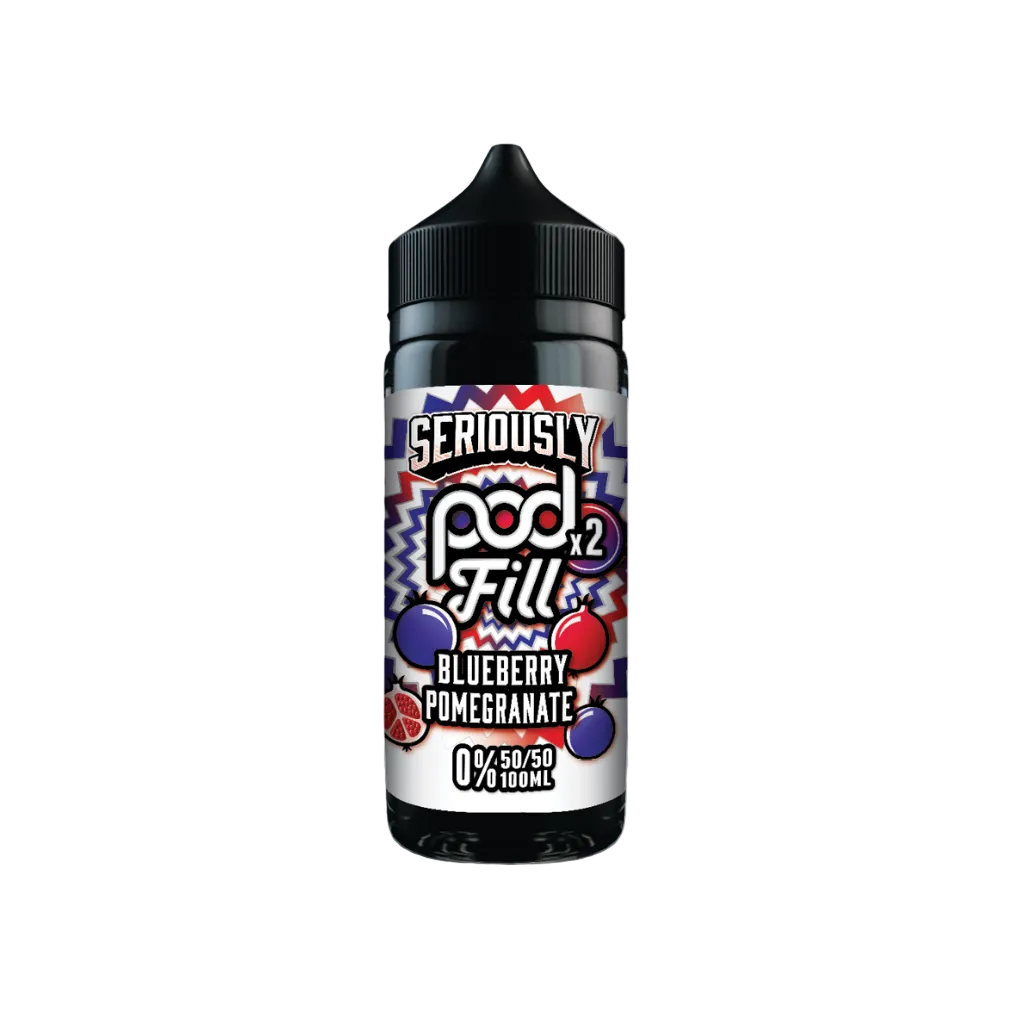 Seriously Pod Fill 2 Blueberry Pomegranate E-liquid Shortfill