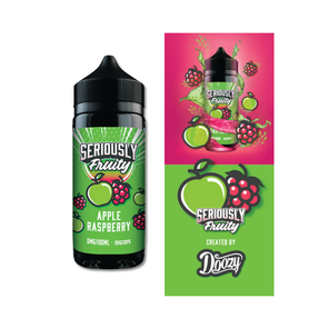 Seriously Fruity Apple Raspberry E-liquid 100ml Shortfill