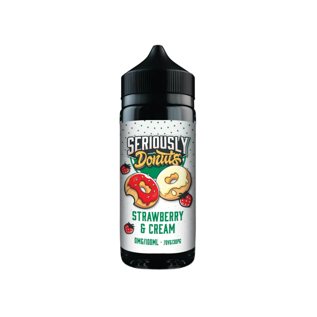 Seriously Donuts Strawberry and Cream E-liquid - 100ml