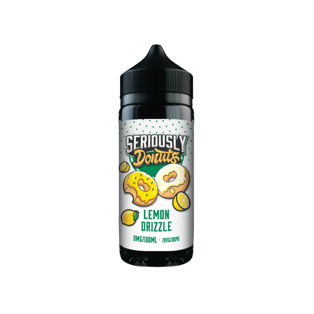 Seriously Donuts Lemon Drizzle E-liquid Shortfill - 100ml