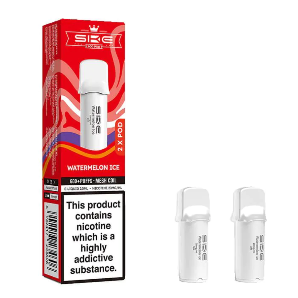 SKE Crystal 600 Pro Prefilled Pods