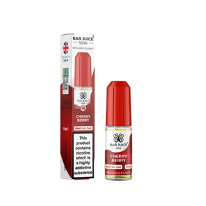 Cherry Berry Nic Salt E-Liquid by Bar Juice 5000 Salts 10ml