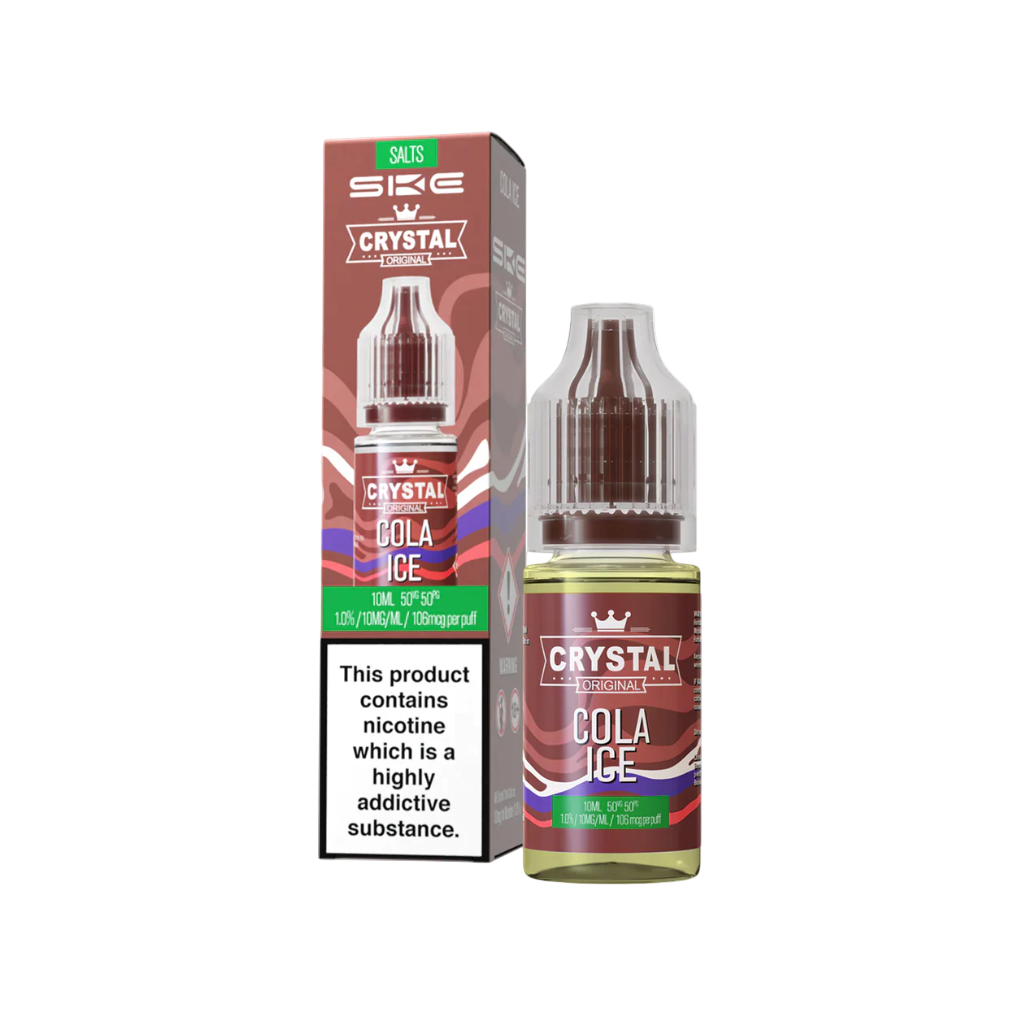Cola Ice Nic Salt E-Liquid by SKE Crystal Original 10ml